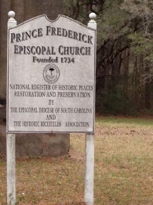 Prince Frederick's Chapel Marker image. Click for full size.