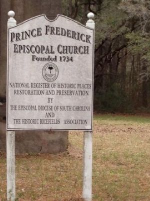Prince Frederick's Chapel Marker. Click for full size. Prince Frederick's Chapel Marker image. Click for full size.