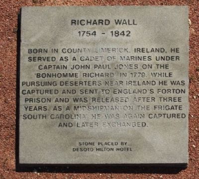 Richard Wall Marker. Click for full size. Richard Wall Marker image. Click for full size.