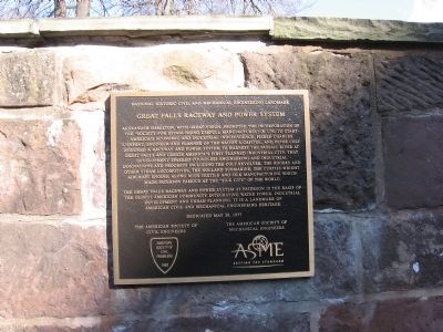 Great Falls Raceway and Power System Marker. Click for full size. Great Falls Raceway and Power System Marker image. Click for full size.