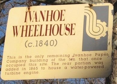 Ivanhoe Wheelhouse Marker image. Click for full size.