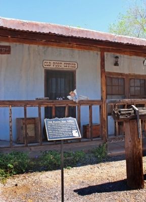 Old Pearce Post Office Marker. Click for full size. Old Pearce Post Office Marker image. Click for full size.