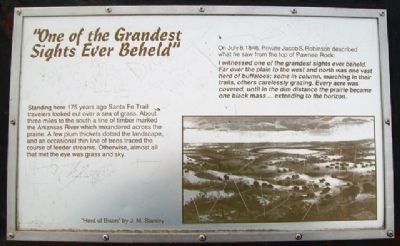 “One of the Grandest Sights Ever Beheld” Marker. Click for full size. “One of the Grandest Sights Ever Beheld” Marker image. Click for full size.