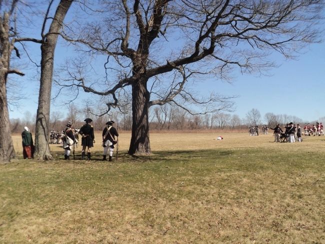 Battle of Princeton Reenactment image. Click for full size.