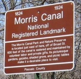 Yet Another Morris Canal Marker image. Click for full size.