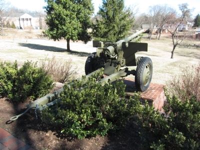 75mm Field Gun (M1897) on the Grounds of the Academy image. Click for full size.