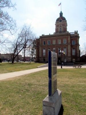 Elkhart County Courthouse. Click for full size. Elkhart County Courthouse image. Click for full size.