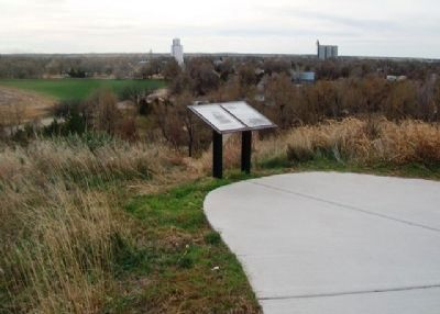 "A Rallying Point for the Indians" Marker. Click for full size. "A Rallying Point for the Indians" Marker image. Click for full size.