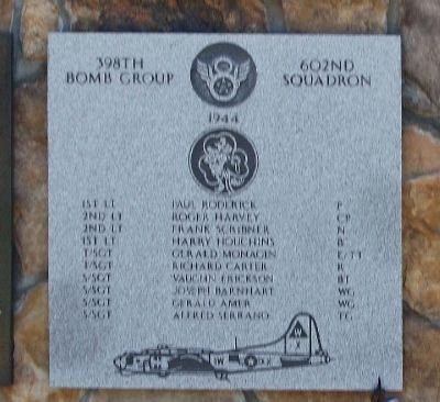 398th Bombardment Group 602nd Squadron image. Click for full size.