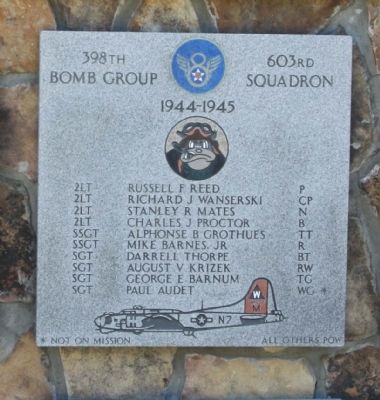 398th Bombardment Group 603rd Squadron image. Click for full size.