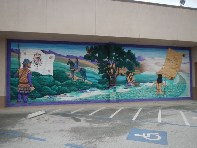 The Mustard Seed Trail Mural. Click for full size. The Mustard Seed Trail Mural image. Click for full size.