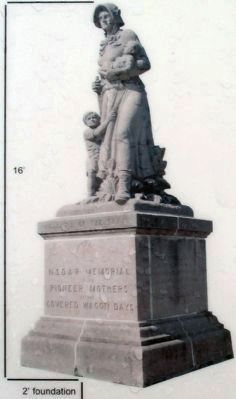 The Madonna of the Trail image. Click for full size.