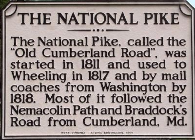 The National Pike Marker image. Click for full size.