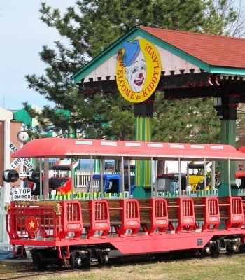 Historic Ride - The Kiddy Coaster. Click for full size. Historic Ride - The Kiddy Coaster image. Click for full size.