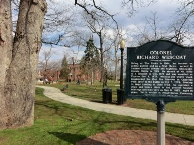 Colonel Richard Wescoat Marker image. Click for full size.