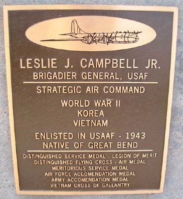 Leslie J. Campbell Jr. Marker image. Click for more information.