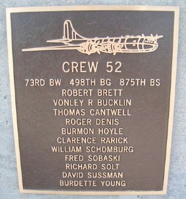 Crew 52 Marker. Click for full size. Crew 52 Marker image. Click for full size.