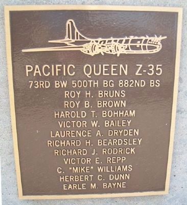 Pacific Queen Z-35 Marker image. Click for full size.