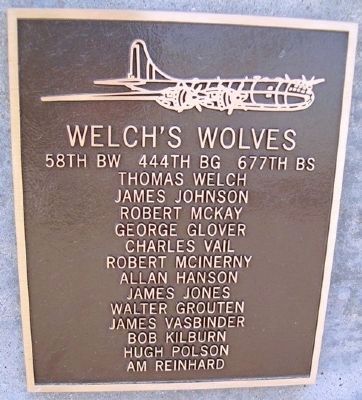 Welch's Wolves Marker image. Click for full size.