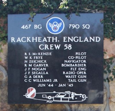 467th Bombardment Group 790Sq. Click for full size. 467th Bombardment Group 790Sq image. Click for full size.