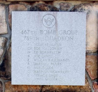 467th Bombardment Group 789th Squadron image. Click for full size.