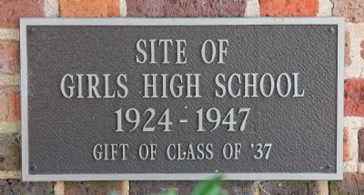Roosevelt High School Marker image. Click for full size.