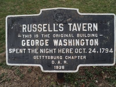 Russells Tavern Marker image. Click for full size.