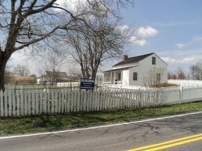 Marker on Taneytown Road image. Click for full size.