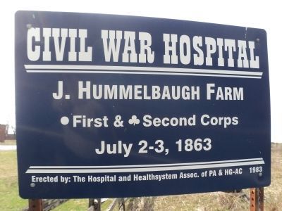 J. Hummelbaugh Farm Marker image. Click for full size.