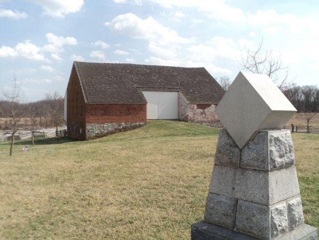 Gen. Sickles Wounding Marker. Click for full size. Gen. Sickles Wounding Marker image. Click for full size.