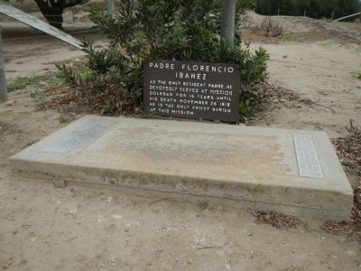 Padre Florencio Ibanez Marker. Click for full size. Padre Florencio Ibanez Marker image. Click for full size.