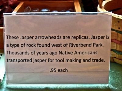 Jasper Arrowheads Sign image. Click for full size.