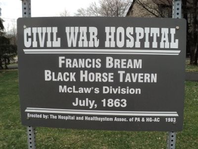 Francis Bream Black Horse Tavern Marker image. Click for full size.