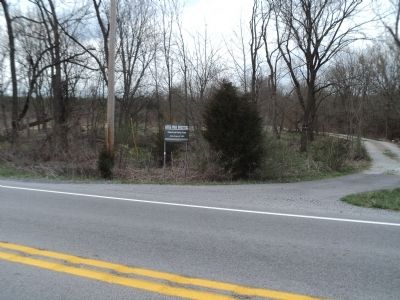 Marker on Fairfield Road. Click for full size. Marker on Fairfield Road image. Click for full size.