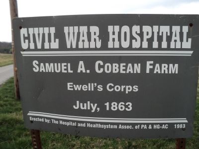 Samuel A. Cobean Farm Marker. Click for full size. Samuel A. Cobean Farm Marker image. Click for full size.