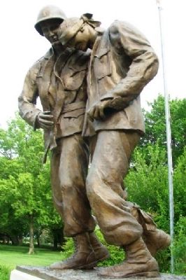 Chaplain (Captain) Emil J. Kapaun Statue image. Click for full size.