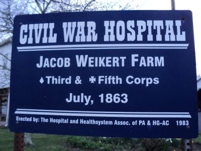 Jacob Weikert Farm Marker image. Click for full size.