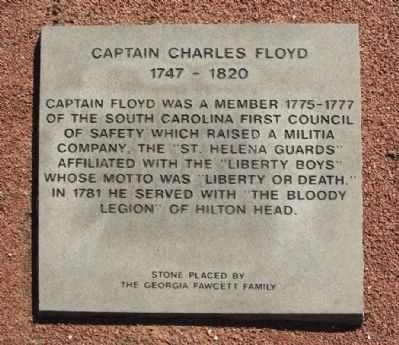Captain Charles Floyd Marker image. Click for full size.