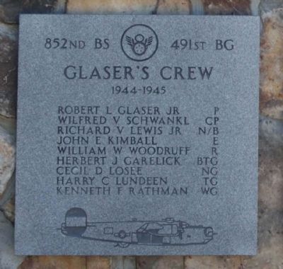 491st Bombardment Group 852nd BS image. Click for full size.