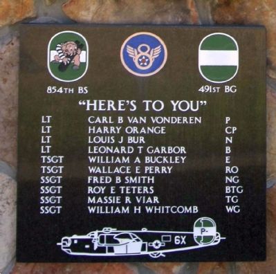 491st Bombardment Group 854th BS image. Click for full size.