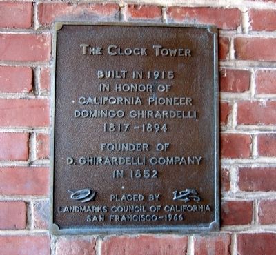 The Clock Tower Marker image. Click for full size.