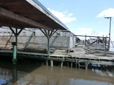 Bivalve Oyster Shipping Sheds Marker image. Click for full size.