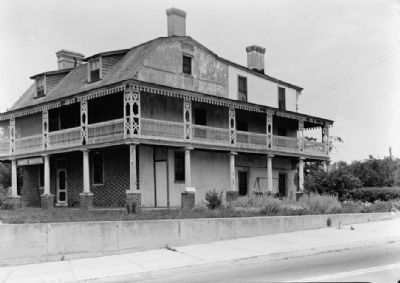 Somers Mansion (1936) - Prior to Restoration image. Click for full size.