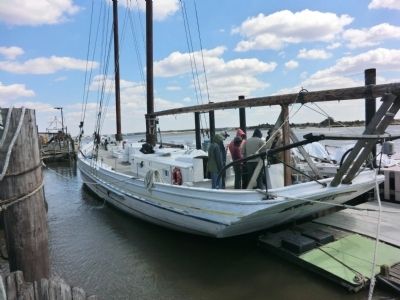 The Schooner AJ Meerwald Marker image. Click for full size.