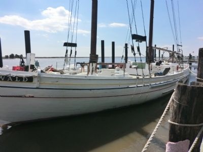 The Schooner AJ Meerwald Marker image. Click for full size.