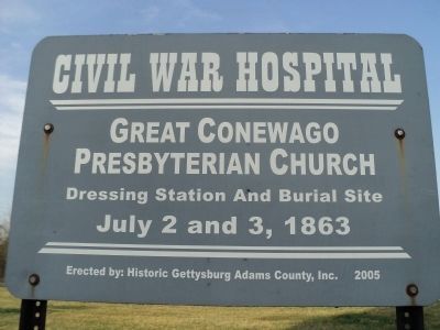 Great Conewago Presbyterian Church Marker image. Click for full size.