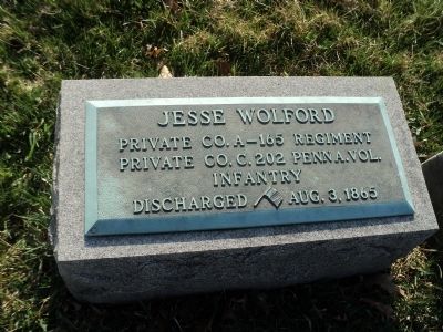 Grave of a Civil War Soldier image. Click for full size.