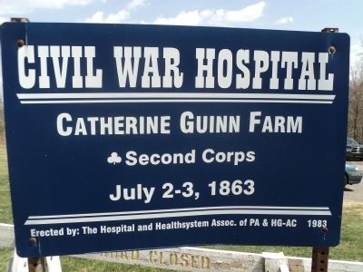 Catherine Guinn Farm Marker. Click for full size. Catherine Guinn Farm Marker image. Click for full size.