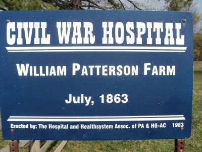 William Patterson Farm Marker image. Click for full size.