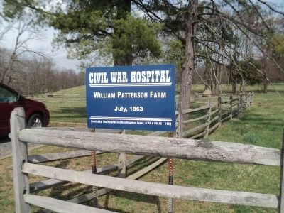 William Patterson Farm Marker. Click for full size. William Patterson Farm Marker image. Click for full size.